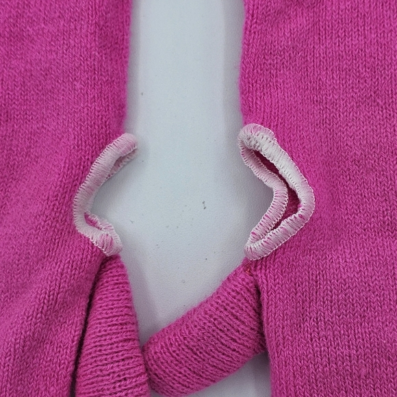 Sanrio My Melody Pink 3D Fingerless Arm Warmer Mittens Gloves - Picture 6 of 8